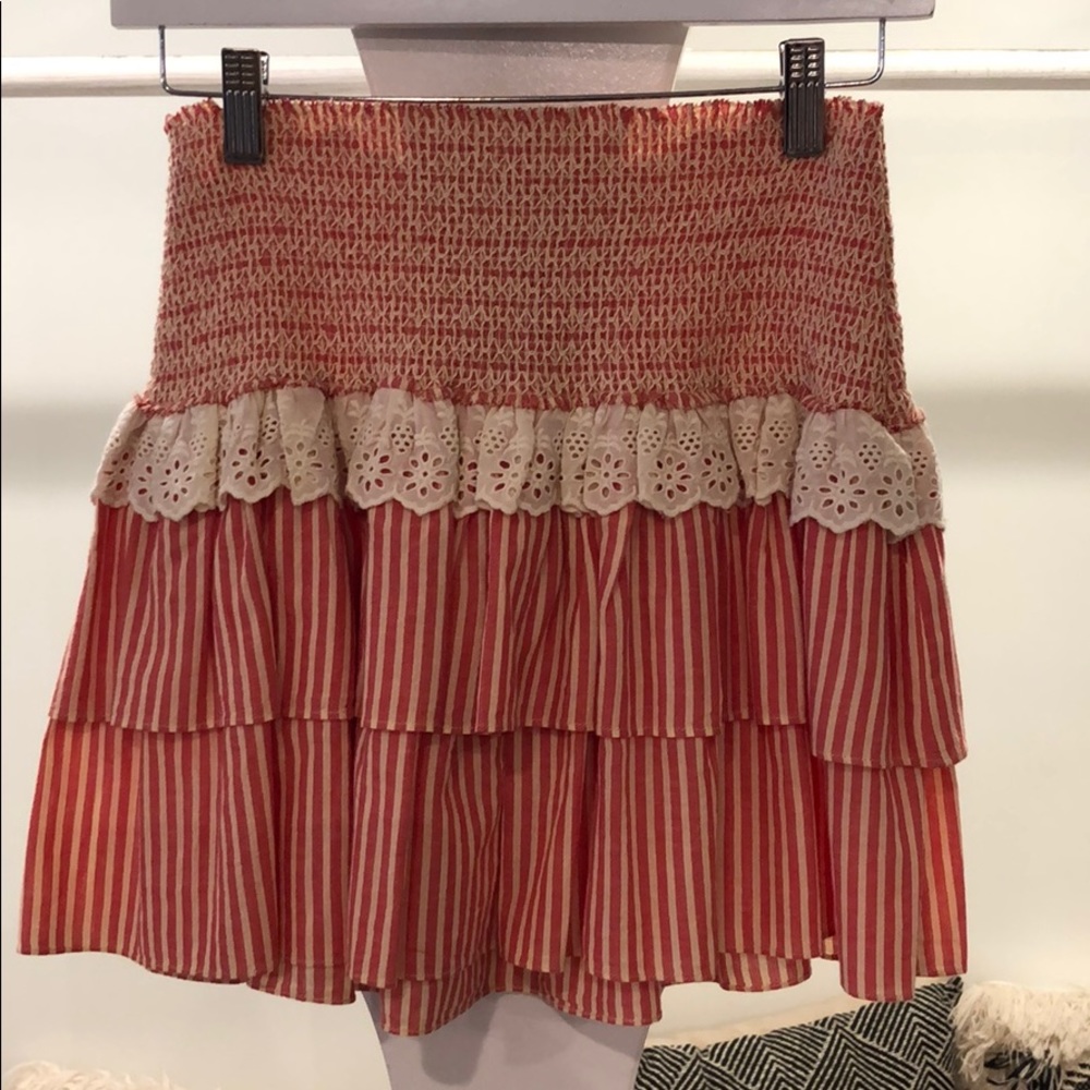 Love shack fancy Dana skirt